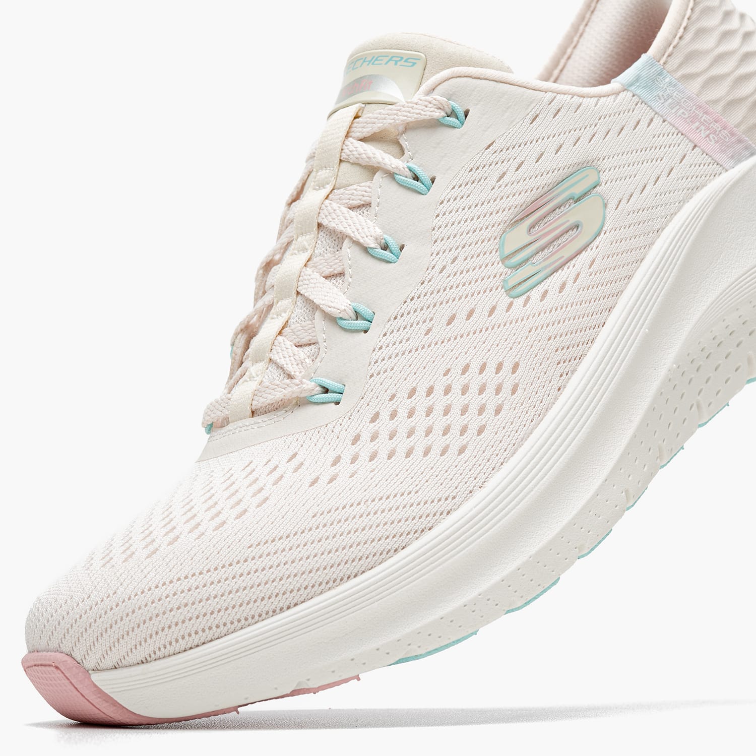Γυναικεία Παπούτσια Casual 150066 Μπεζ Ύφασμα Skechers