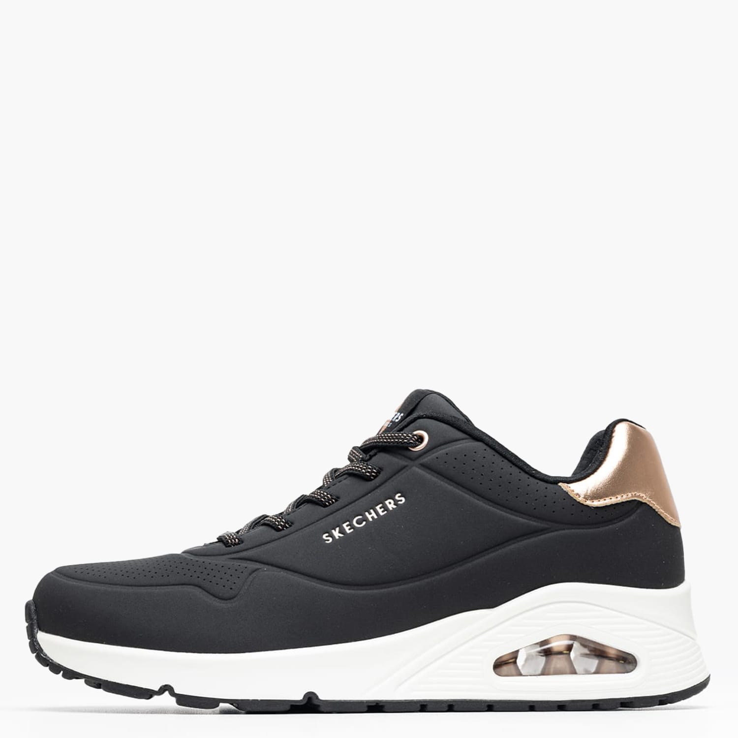 Γυναικεία Παπούτσια Casual 155196 Μαύρο ECOleather Skechers