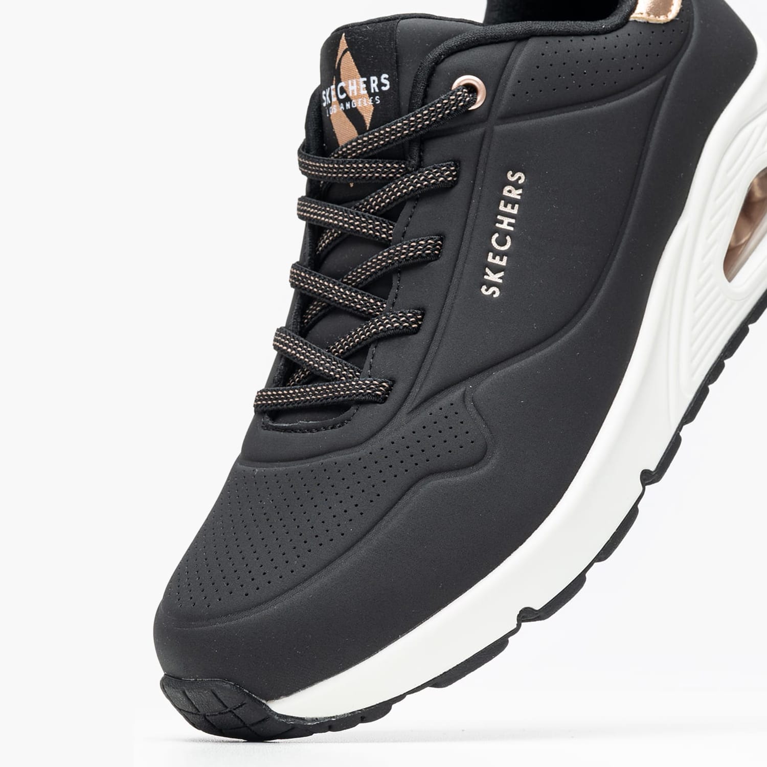Γυναικεία Παπούτσια Casual 155196 Μαύρο ECOleather Skechers