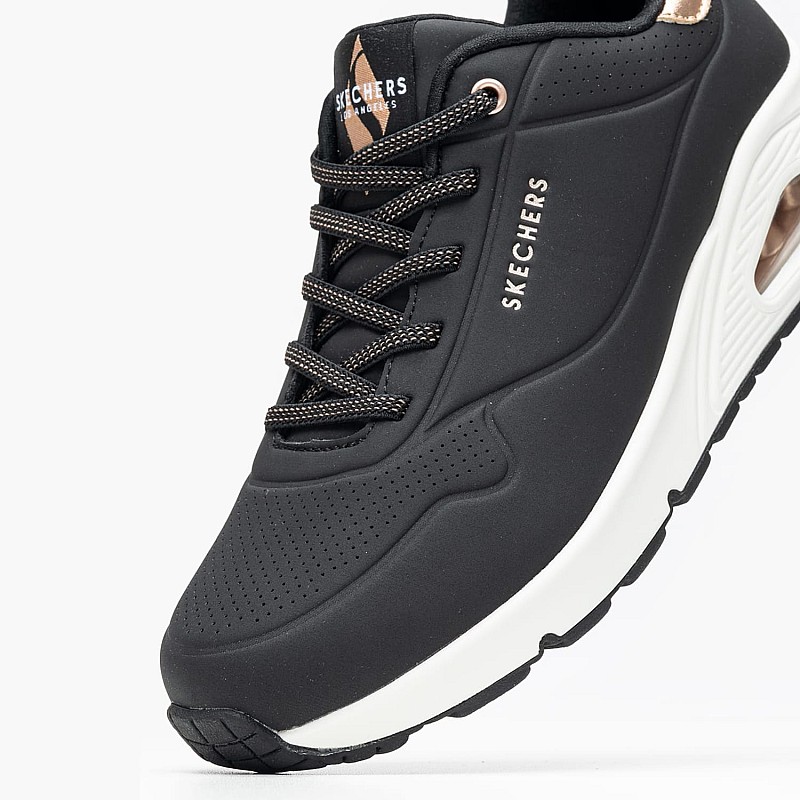 Γυναικεία Παπούτσια Casual 155196 Μαύρο ECOleather Skechers