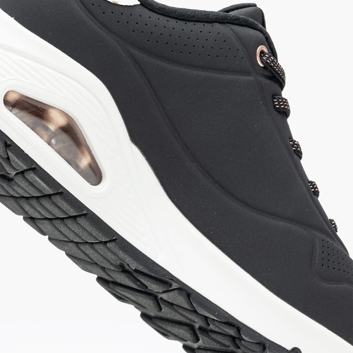 Γυναικεία Παπούτσια Casual 155196 Μαύρο ECOleather Skechers Γυναικεία Παπούτσια Casual 155196 Μαύρο ECOleather Skechers
