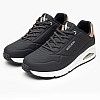 Γυναικεία Παπούτσια Casual 155196 Μαύρο ECOleather Skechers Γυναικεία Παπούτσια Casual 155196 Μαύρο ECOleather Skechers