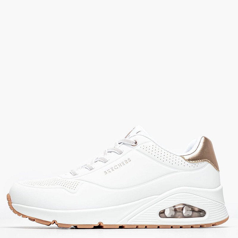 Γυναικεία Παπούτσια Casual 155196 Άσπρο ECOleather Skechers