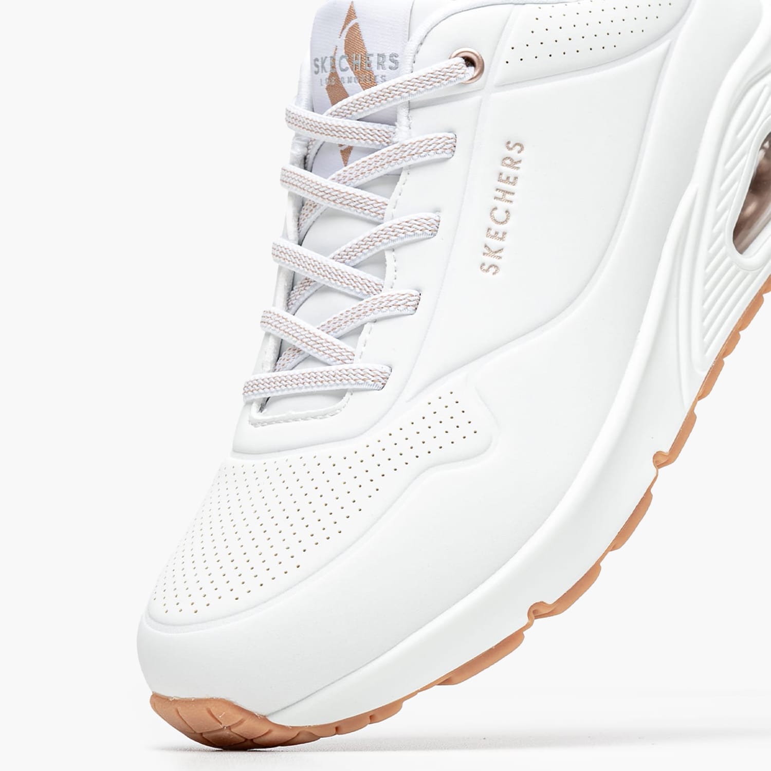 Γυναικεία Παπούτσια Casual 155196 Άσπρο ECOleather Skechers
