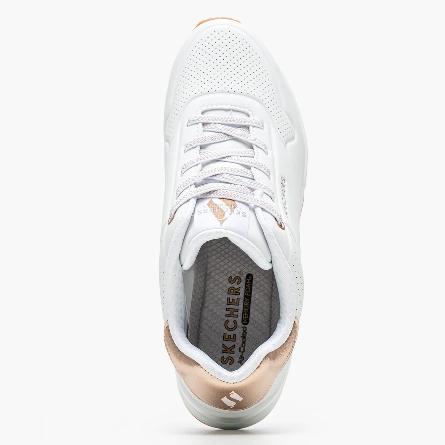 Γυναικεία Παπούτσια Casual 155196 Άσπρο ECOleather Skechers Γυναικεία Παπούτσια Casual 155196 Άσπρο ECOleather Skechers