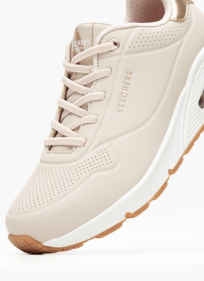 Γυναικεία Παπούτσια Casual 149752 Άσπρο Ύφασμα Skechers