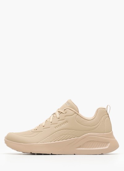 Γυναικεία Παπούτσια Casual 177288 Μπεζ ECOleather Skechers