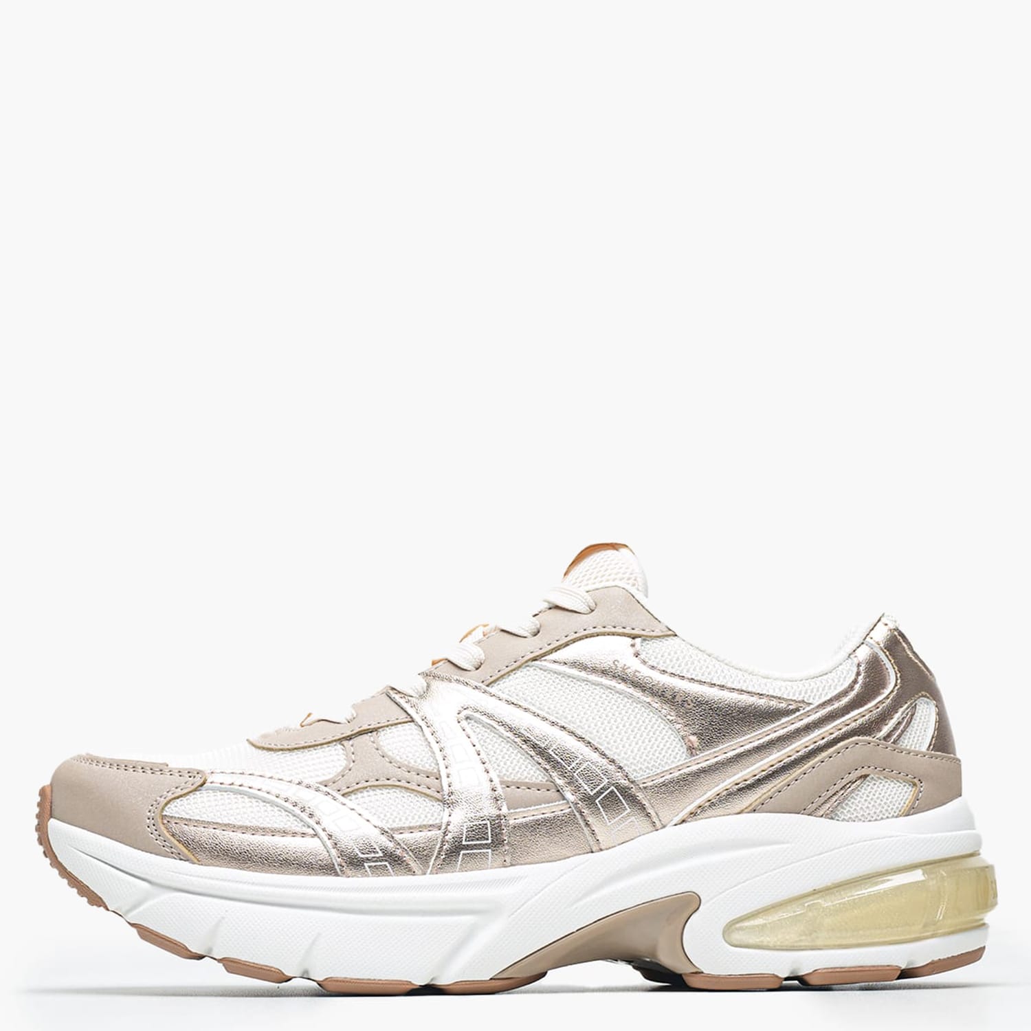 Γυναικεία Παπούτσια Casual 177357 Χρυσό ECOleather-Ύφασμα Skechers