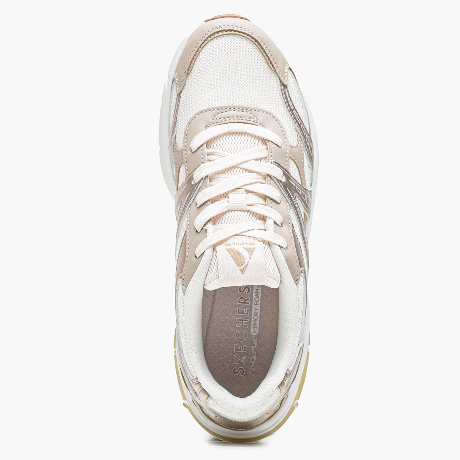 Γυναικεία Παπούτσια Casual 177357 Χρυσό ECOleather-Ύφασμα Skechers Γυναικεία Παπούτσια Casual 177357 Χρυσό ECOleather-Ύφασμα Skechers