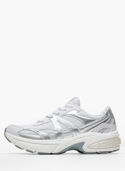 Γυναικεία Παπούτσια Casual 149752 Άσπρο Ύφασμα Skechers