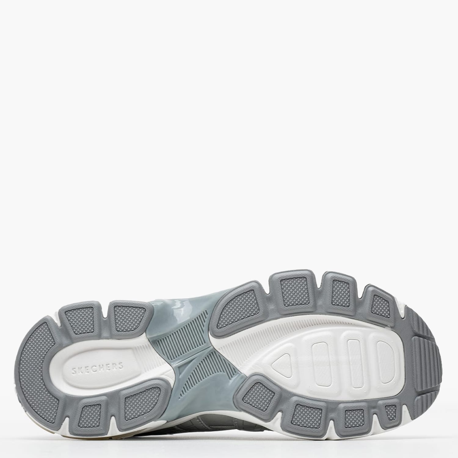 Γυναικεία Παπούτσια Casual 177357 Ασημί ECOleather-Ύφασμα Skechers Γυναικεία Παπούτσια Casual 177357 Ασημί ECOleather-Ύφασμα Skechers