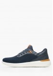 Ανδρικά Παπούτσια Casual 210406 Μπλε ECOleather-Ύφασμα Skechers