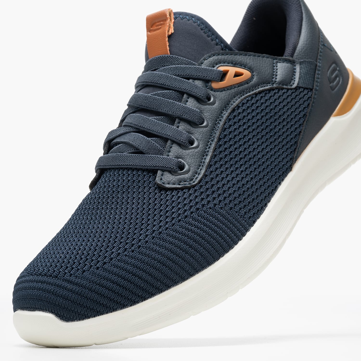 Ανδρικά Παπούτσια Casual 210406 Μπλε ECOleather-Ύφασμα Skechers