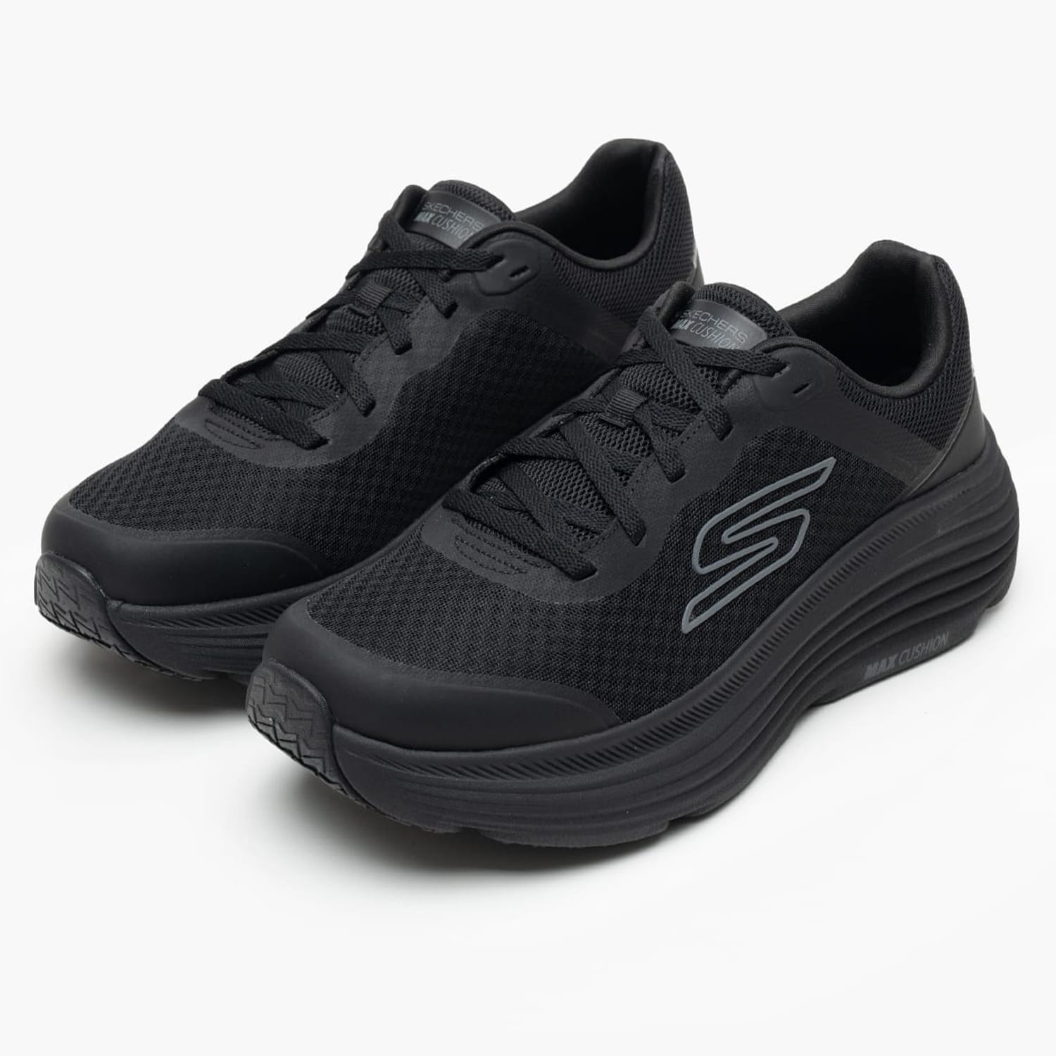 Ανδρικά Παπούτσια Casual 220613 Μαύρο Ύφασμα Skechers Ανδρικά Παπούτσια Casual 220613 Μαύρο Ύφασμα Skechers