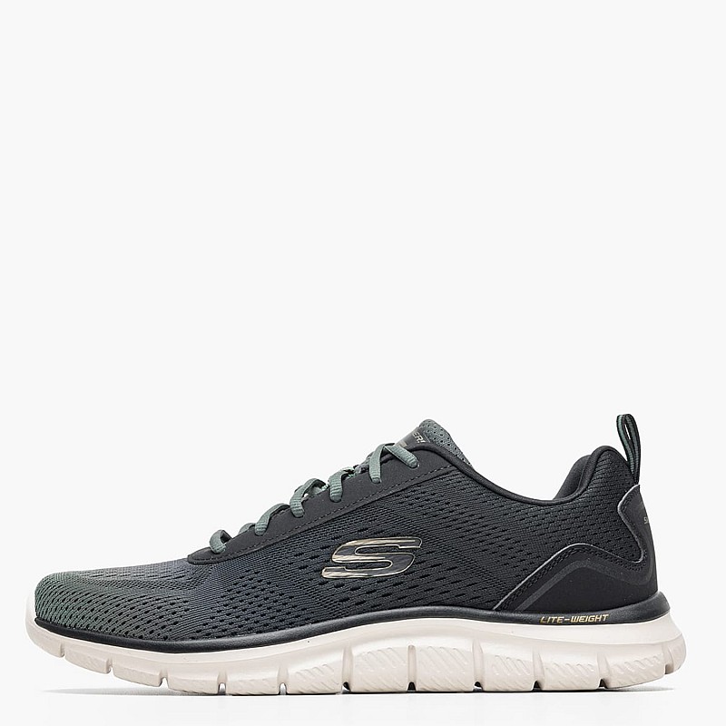Ανδρικά Παπούτσια Casual 232399 Λαδί Ύφασμα Skechers