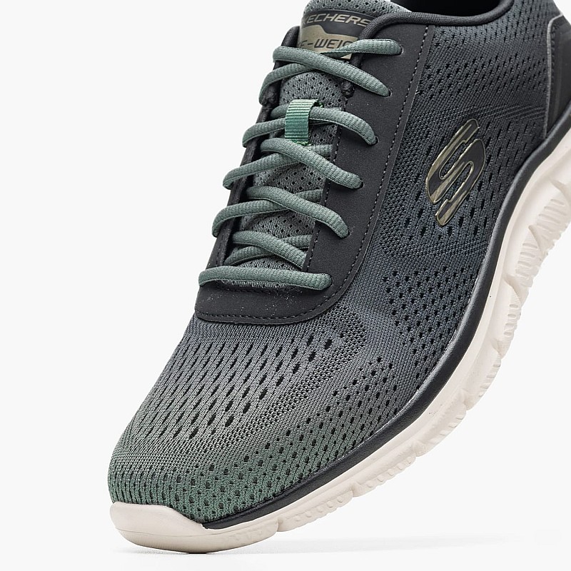 Ανδρικά Παπούτσια Casual 232399 Λαδί Ύφασμα Skechers