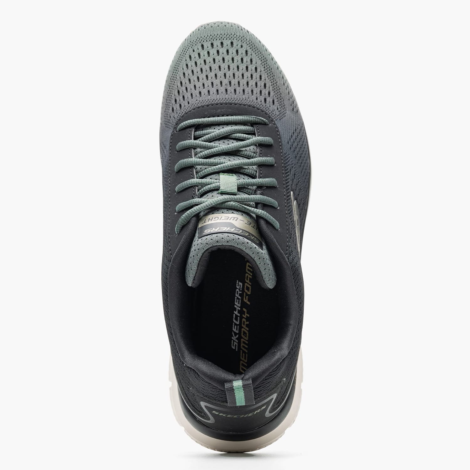 Men Casual Shoes 232399 Olive Fabric Skechers