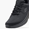 Ανδρικά Παπούτσια Casual 232625 Μαύρο Ύφασμα Skechers Ανδρικά Παπούτσια Casual 232625 Μαύρο Ύφασμα Skechers