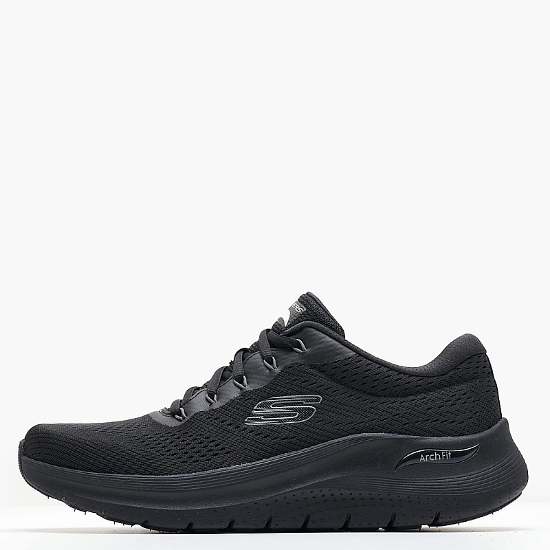 Ανδρικά Παπούτσια Casual 232700 Μαύρο Ύφασμα Skechers