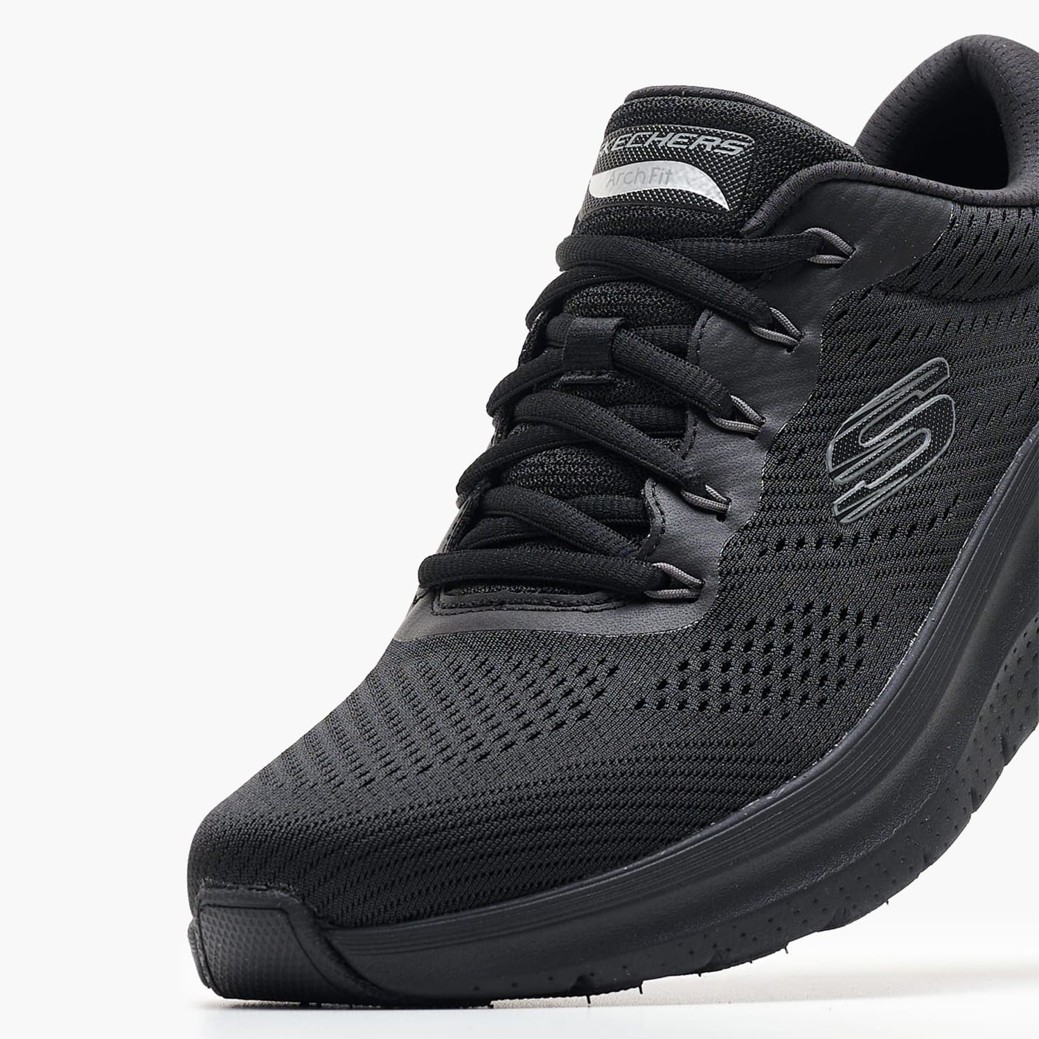 Ανδρικά Παπούτσια Casual 232700 Μαύρο Ύφασμα Skechers