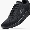 Ανδρικά Παπούτσια Casual 232758 Μαύρο Ύφασμα Skechers Ανδρικά Παπούτσια Casual 232758 Μαύρο Ύφασμα Skechers