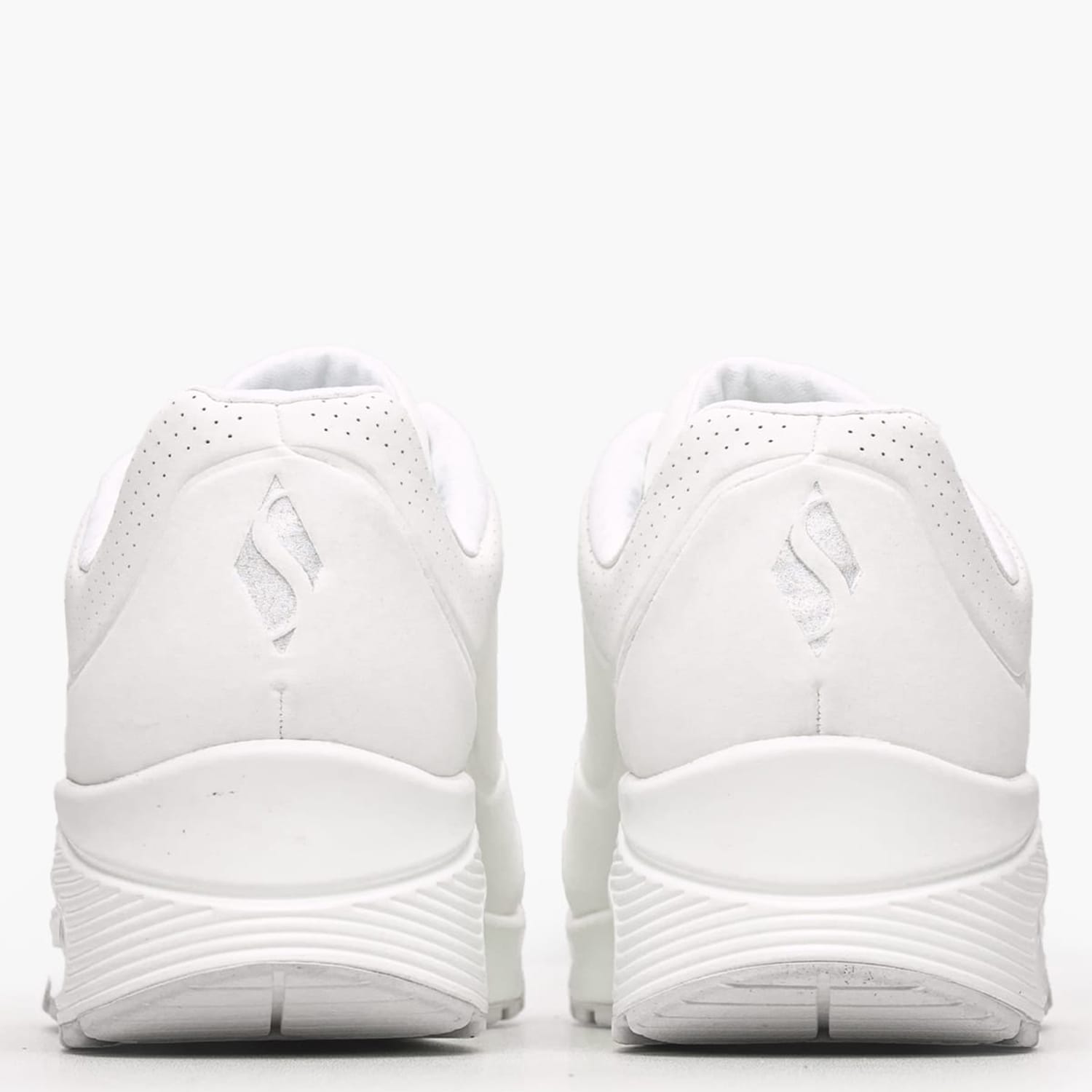 Women Casual Shoes 73690 White ECOleather Skechers Women Casual Shoes 73690 White ECOleather Skechers