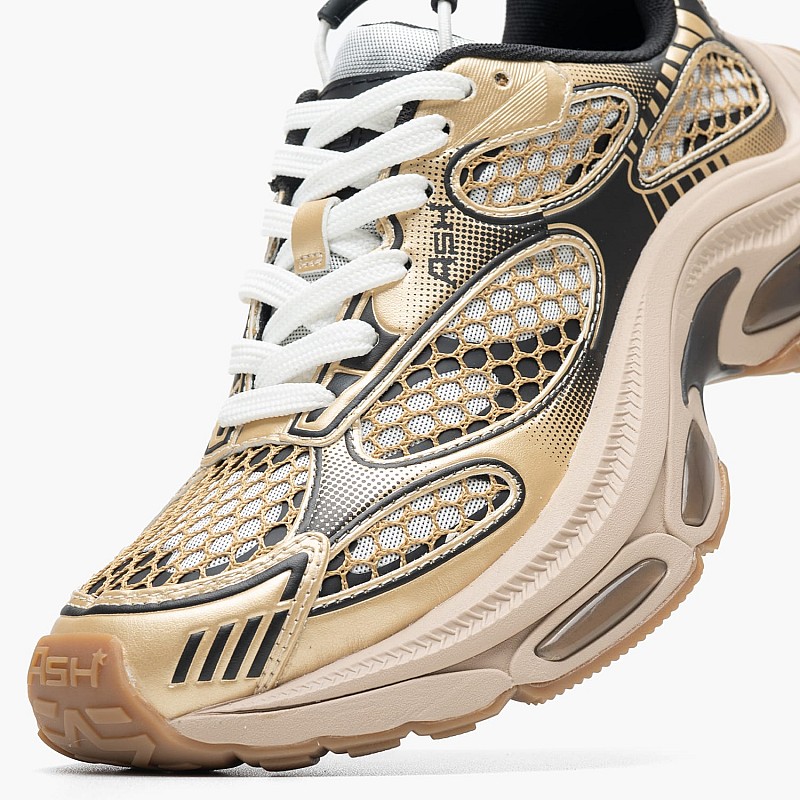 Γυναικεία Παπούτσια Casual Dragon Χρυσό ECOleather-Ύφασμα Ash