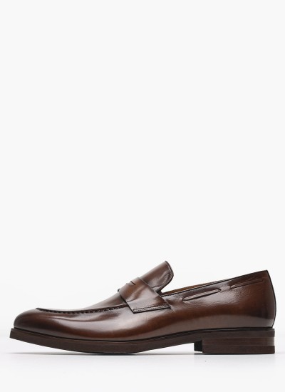 Ανδρικά Μοκασίνια Waxy2.Polaris Καφέ Δέρμα Sebago