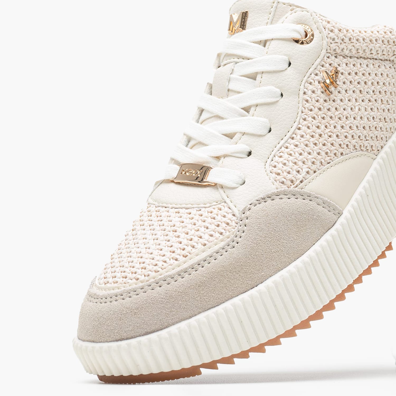 Γυναικεία Παπούτσια Casual Marilo.Orchid Μπεζ ECOleather-Ύφασμα Mexx