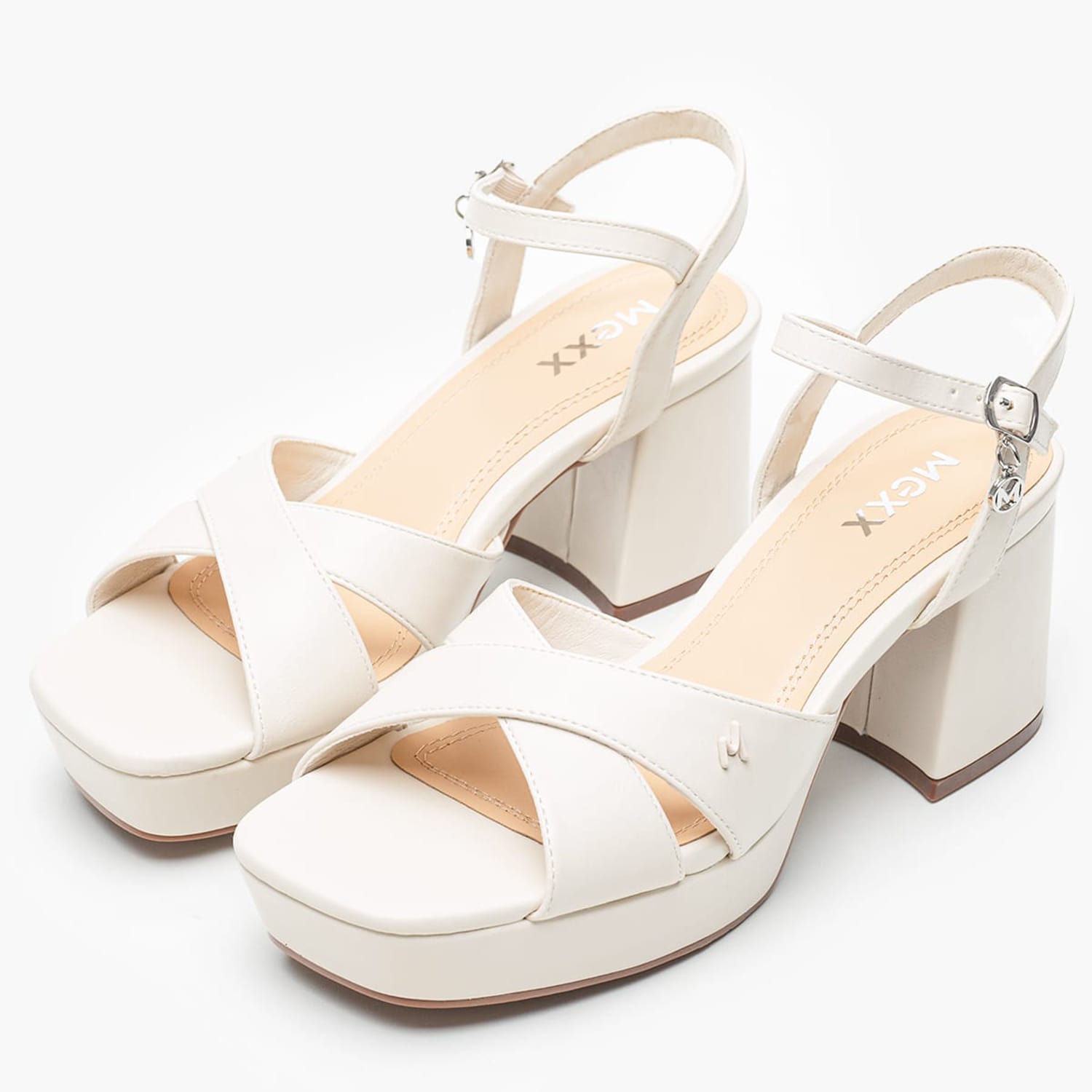 Γυναικεία Πέδιλα Nalina.Nicky Μπεζ ECOleather Mexx Γυναικεία Πέδιλα Nalina.Nicky Μπεζ ECOleather Mexx