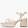 Women Sandals Nalina.Nicky Gold ECOleather Mexx Women Sandals Nalina.Nicky Gold ECOleather Mexx