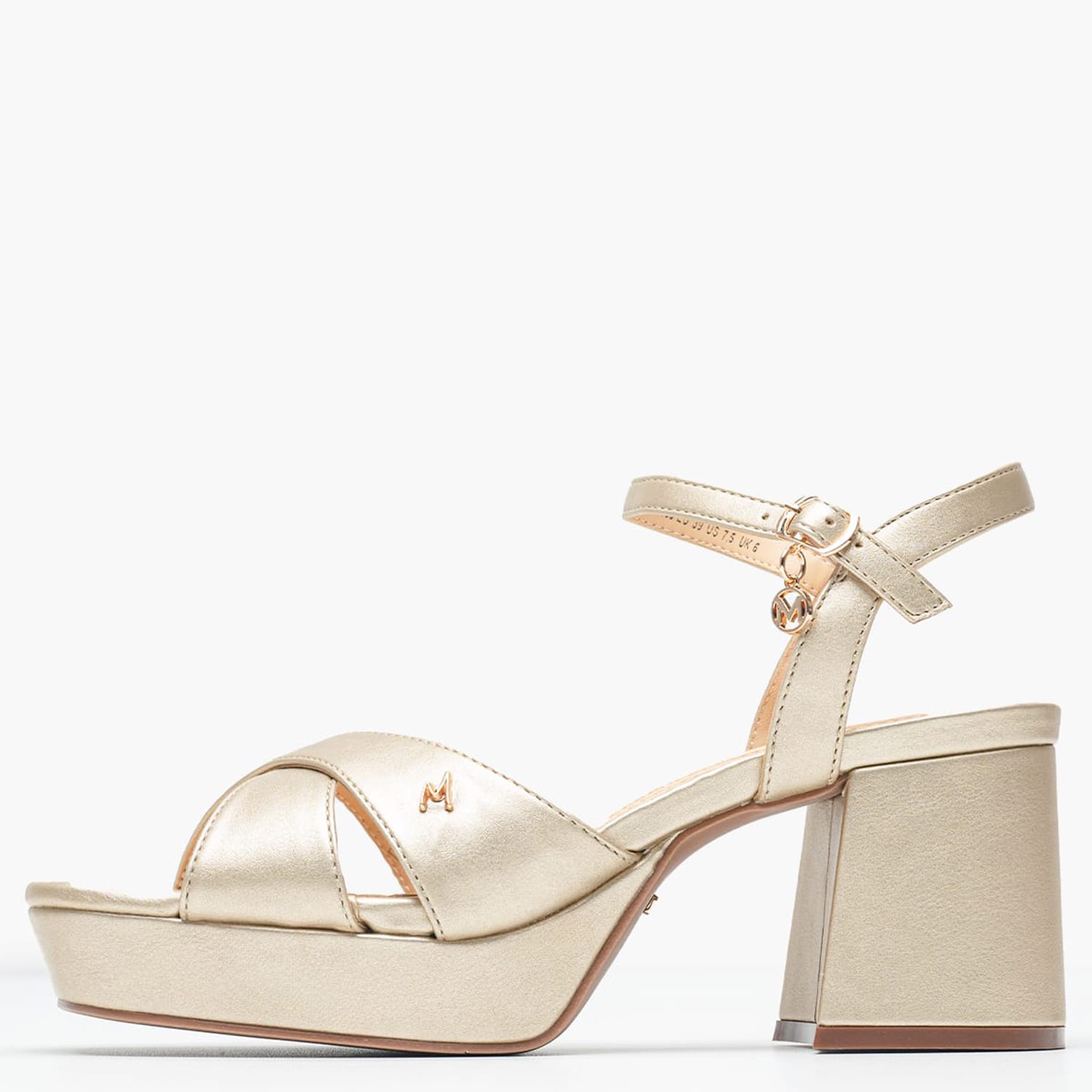 Γυναικεία Πέδιλα Nalina.Nicky Χρυσό ECOleather Mexx