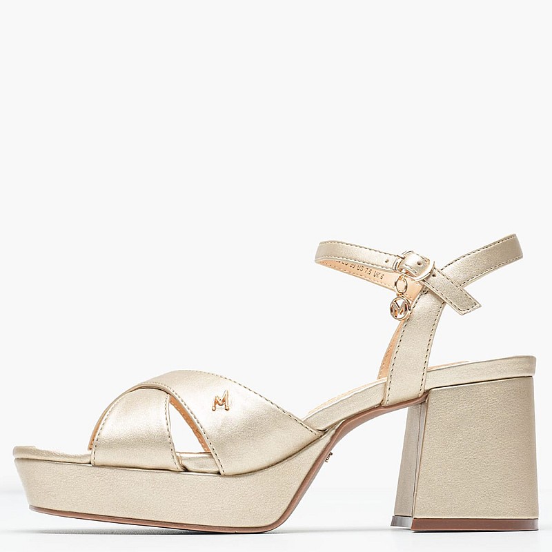 Γυναικεία Πέδιλα Nalina.Nicky Χρυσό ECOleather Mexx