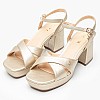 Women Sandals Nalina.Nicky Gold ECOleather Mexx Women Sandals Nalina.Nicky Gold ECOleather Mexx