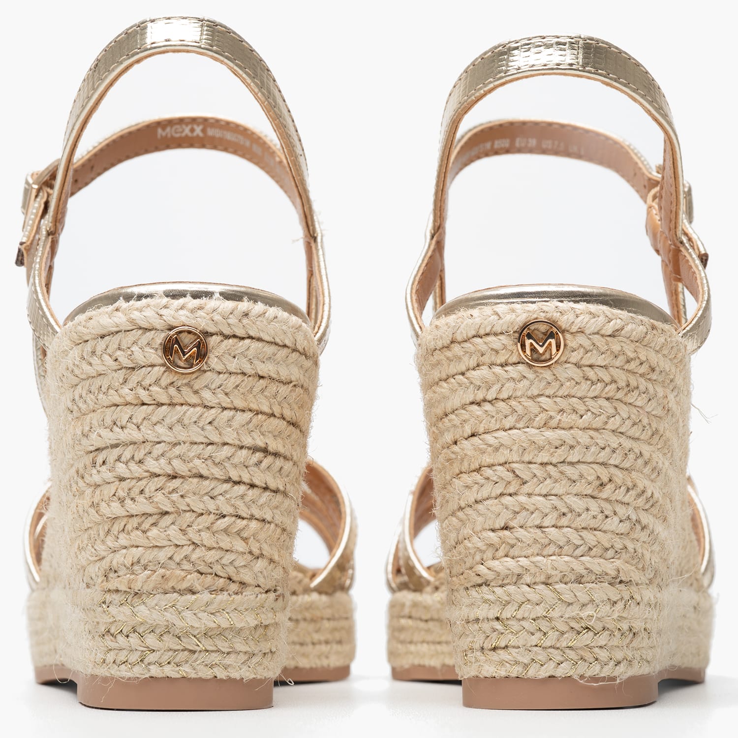 Women Platforms High Noemi.Pakina Gold ECOleather Mexx Women Platforms High Noemi.Pakina Gold ECOleather Mexx
