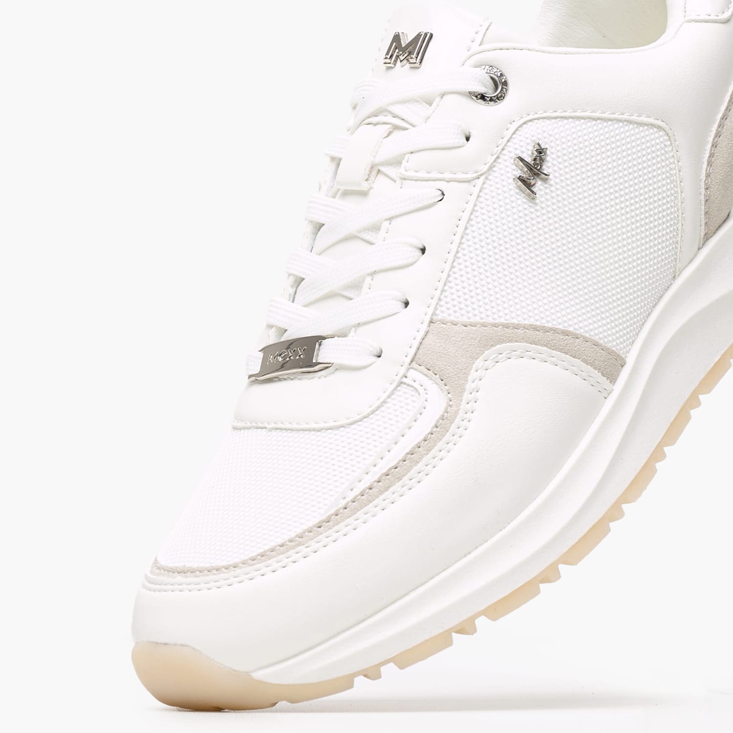 Γυναικεία Παπούτσια Casual Nonja.Princess Άσπρο ECOleather Mexx