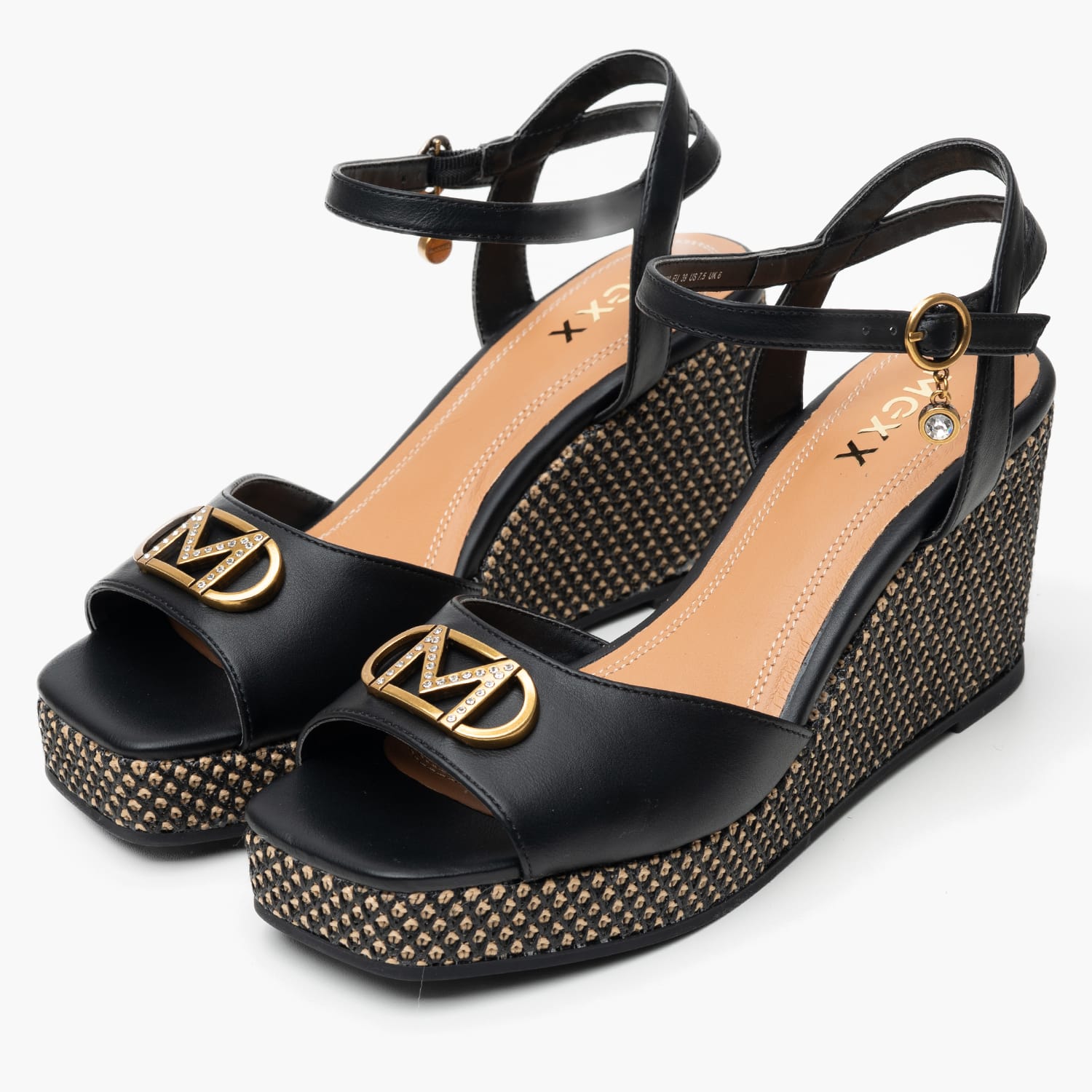 Γυναικείες Πλατφόρμες Ψηλές Pikka.Pakina Μαύρο ECOleather Mexx