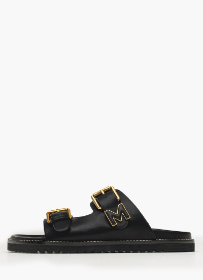 Γυναικεία Flats Rachel.Penny Μαύρο ECOleather Mexx