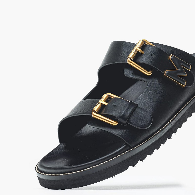 Γυναικεία Flats Rachel.Penny Μαύρο ECOleather Mexx