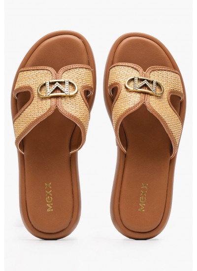 Παιδικές Σαγιονάρες & Πέδιλα 869513 Χακί ECOleather Kickers