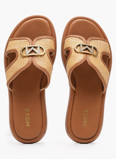 Γυναικεία Μποτάκια Kirez Μαύρο ECOleather Mexx