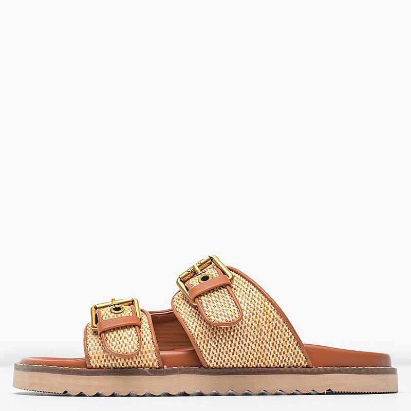 Γυναικεία Flats Reilly.Penny Ταμπά Ψάθα Mexx
