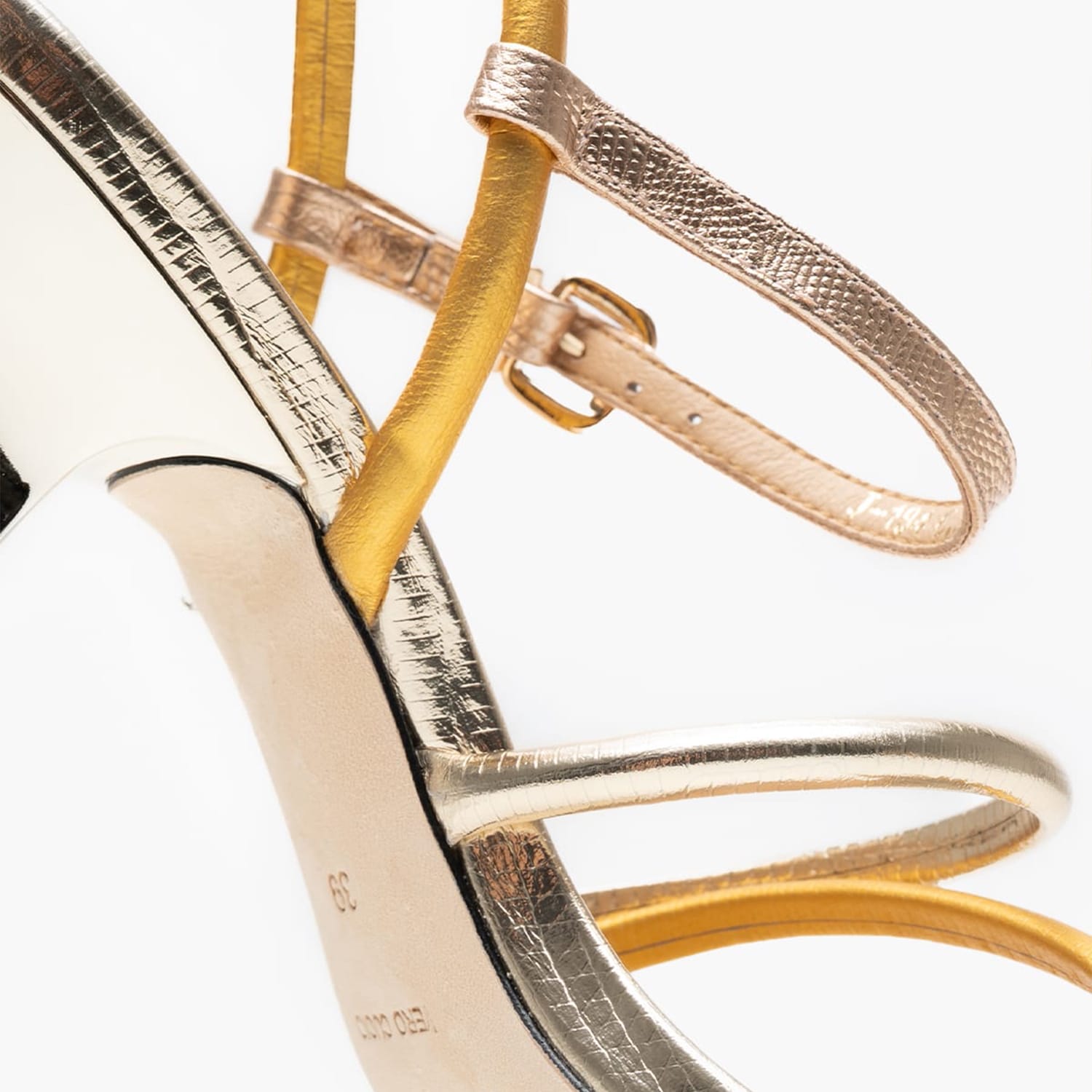 Women Sandals J.184 Multi Leather Janet & Janet