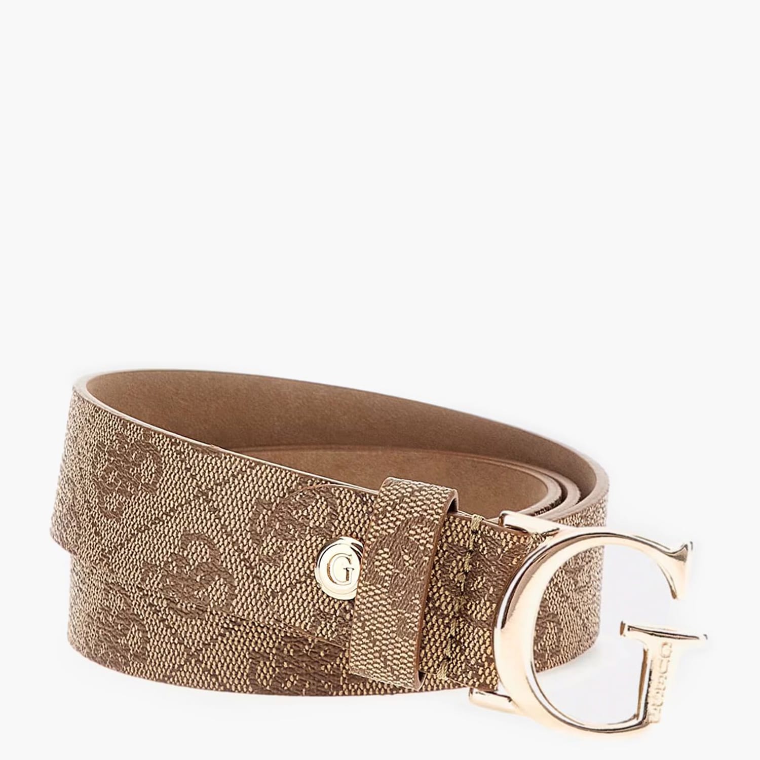 Γυναικείες Ζώνες 7862 Μπεζ ECOleather Guess