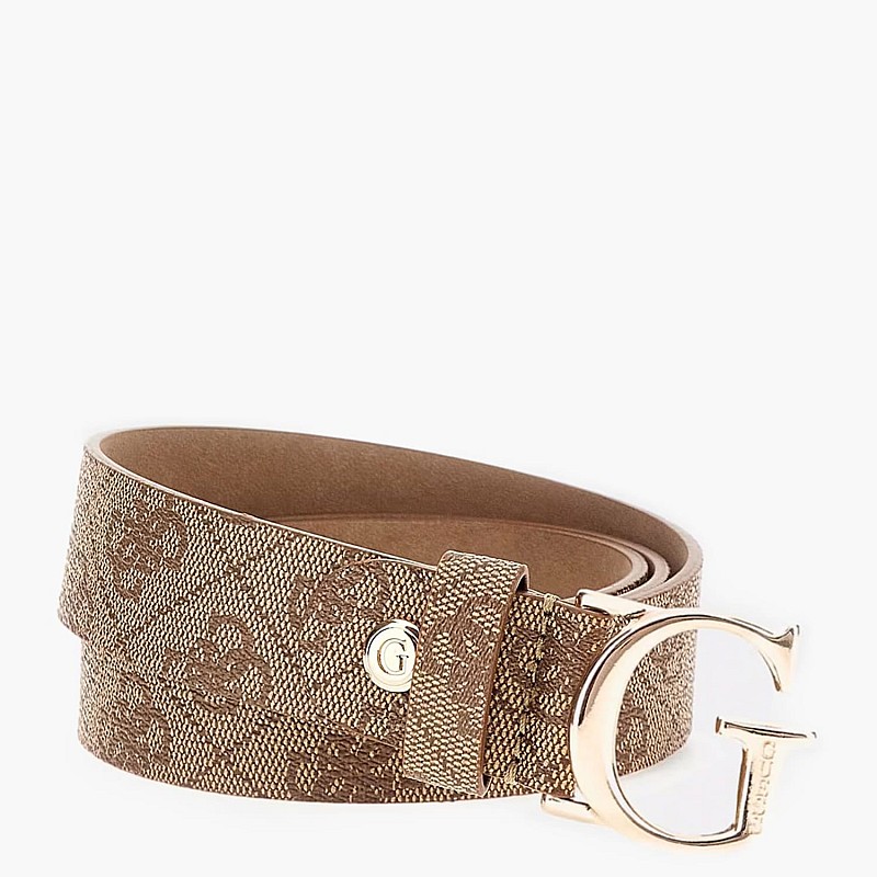 Women Belts 7862 Beige ECOleather Guess