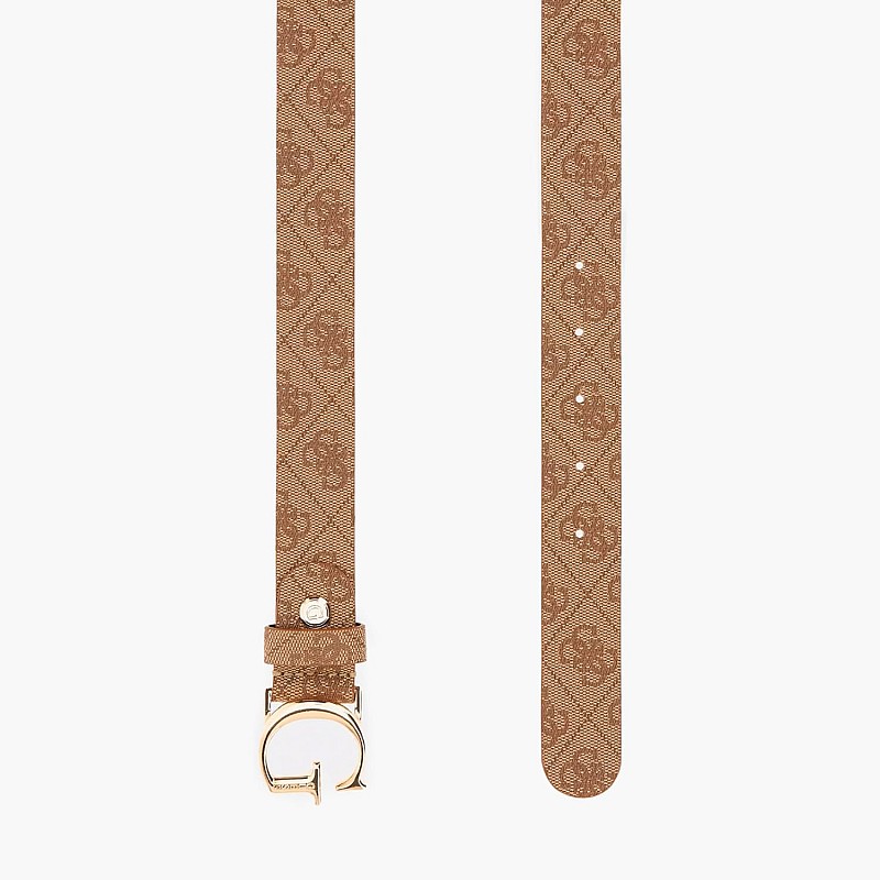 Women Belts 7862 Beige ECOleather Guess