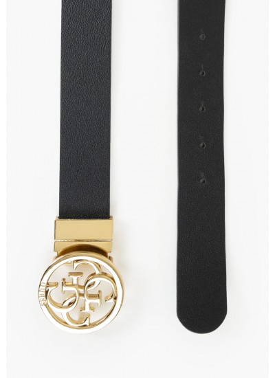 Women Belts 9166 Grey ECOleather Guess