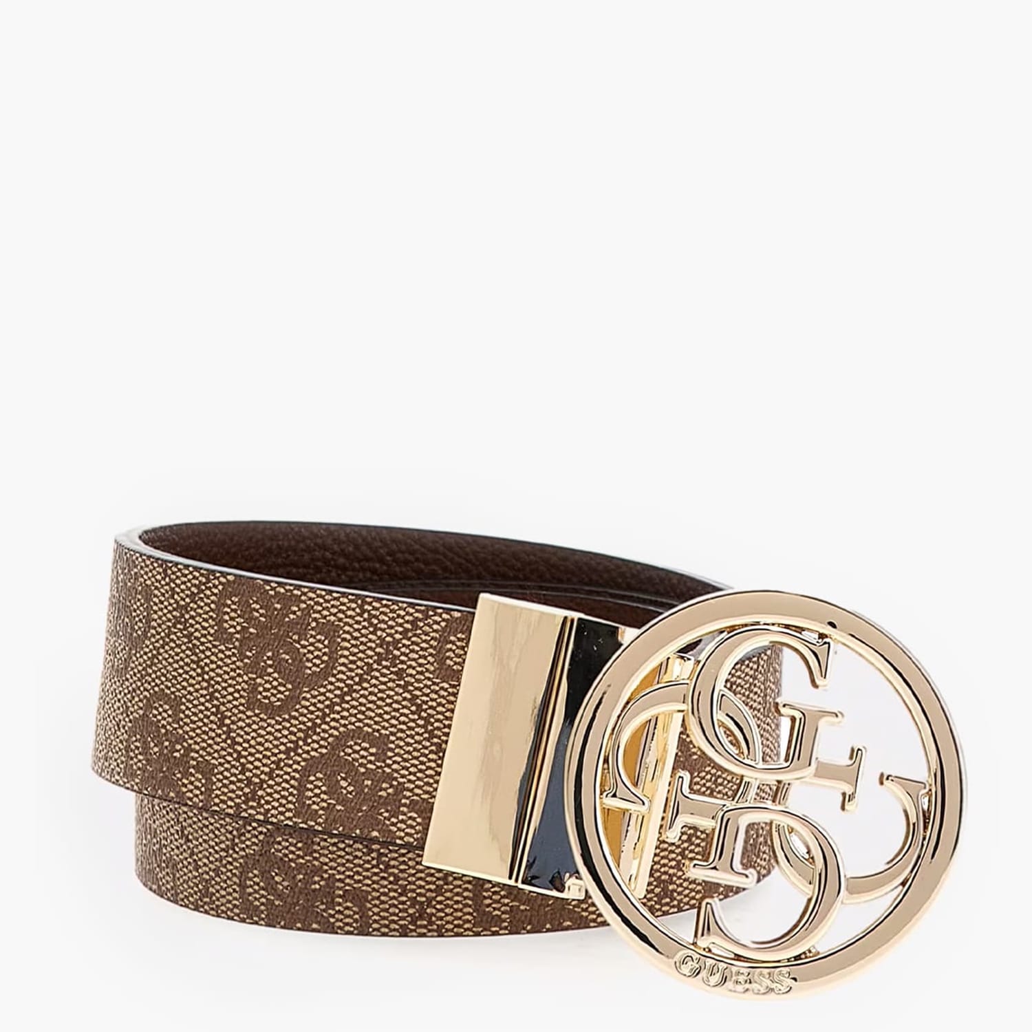 Γυναικείες Ζώνες 9166 Μπεζ ECOleather Guess