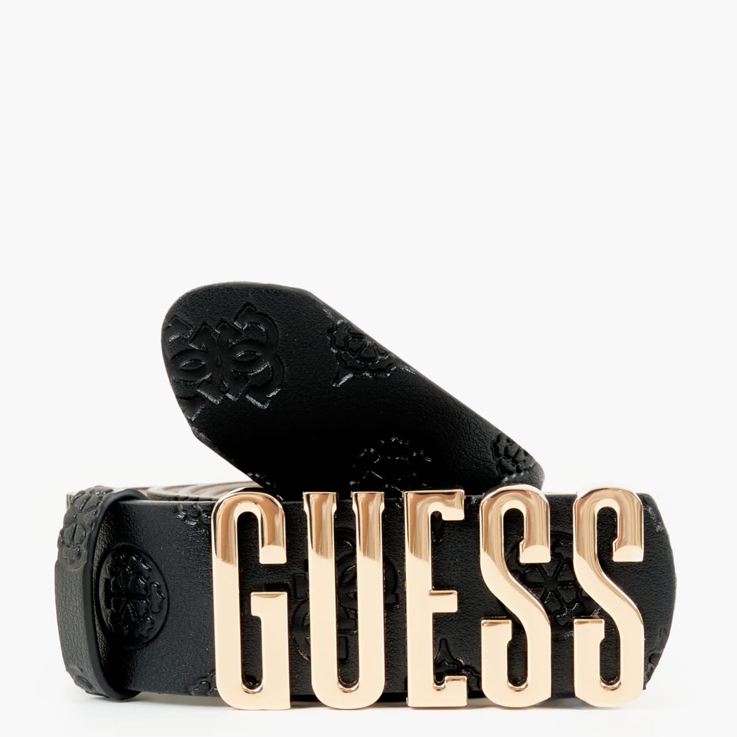 Γυναικείες Ζώνες 9196 Μαύρο ECOleather Guess