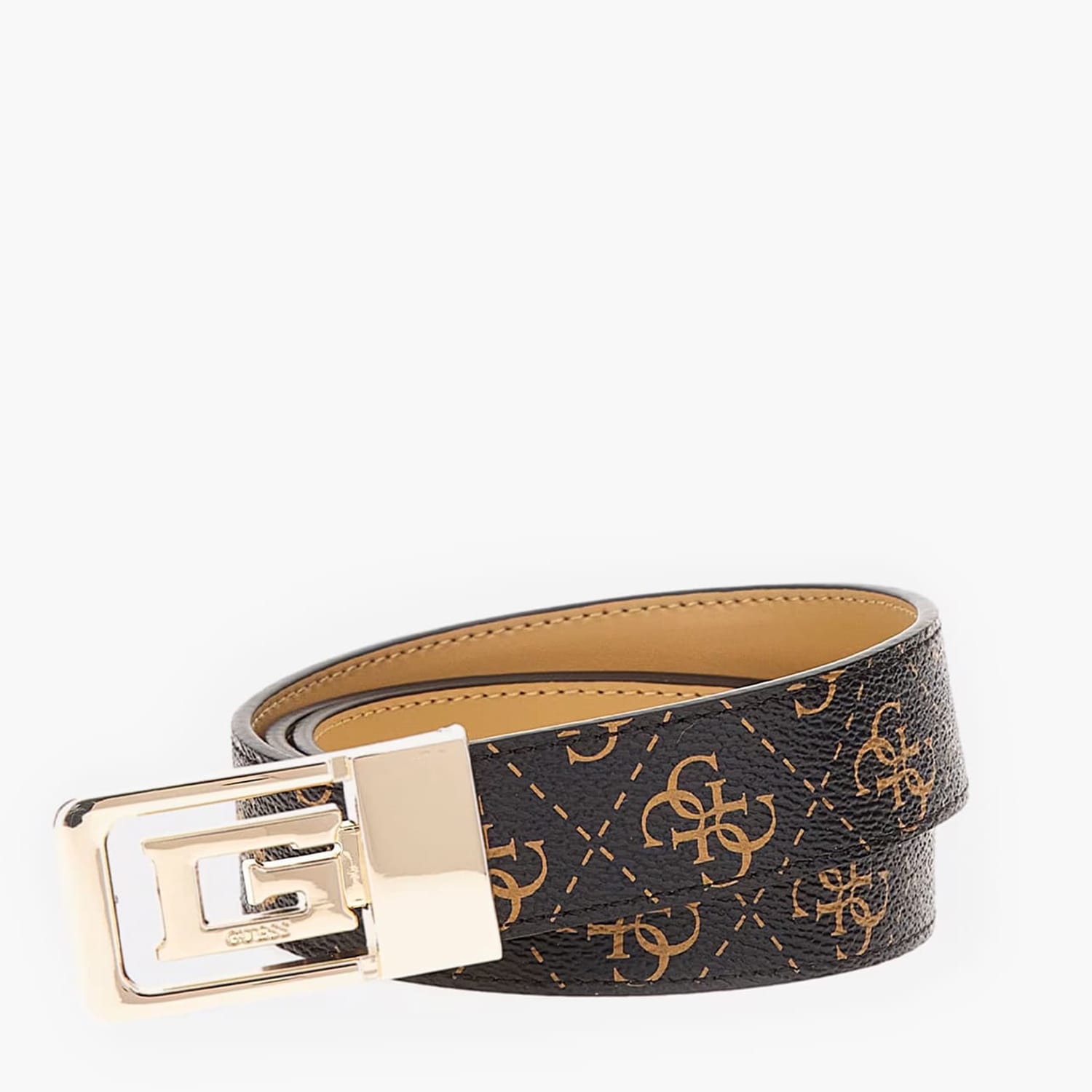 Γυναικείες Ζώνες 9207 Καφέ ECOleather Guess